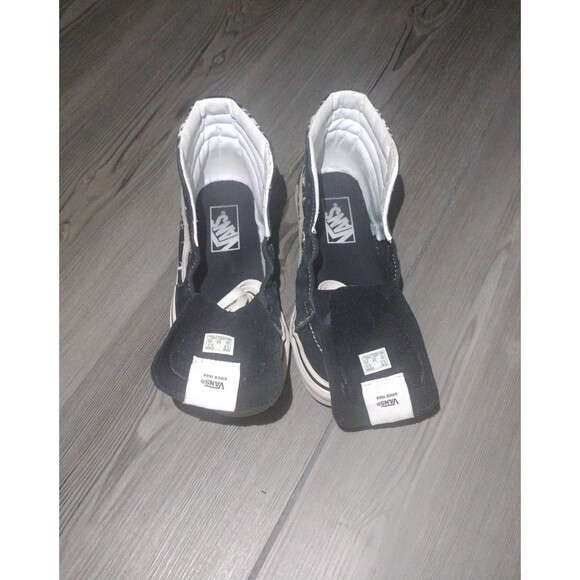 Vans Sk8-Hi Flame Skull Blk Sneakers - Sz Mens 3.5/Womens 5 - Picture 3 of 8